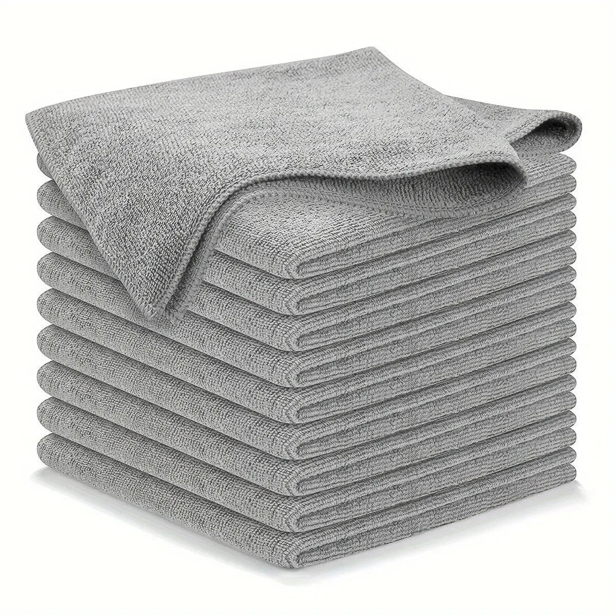 Microfiber Car Cleaning Cloths Set (10 pieces)