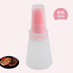 OilMaster Silicone Oil Bottle | With Brush & Dispenser | Leak-proof & Reusable