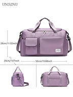 Veyora WeekAir | All-in-One Travel Bag | Trolley Loop & Shoe Compartment | 35L