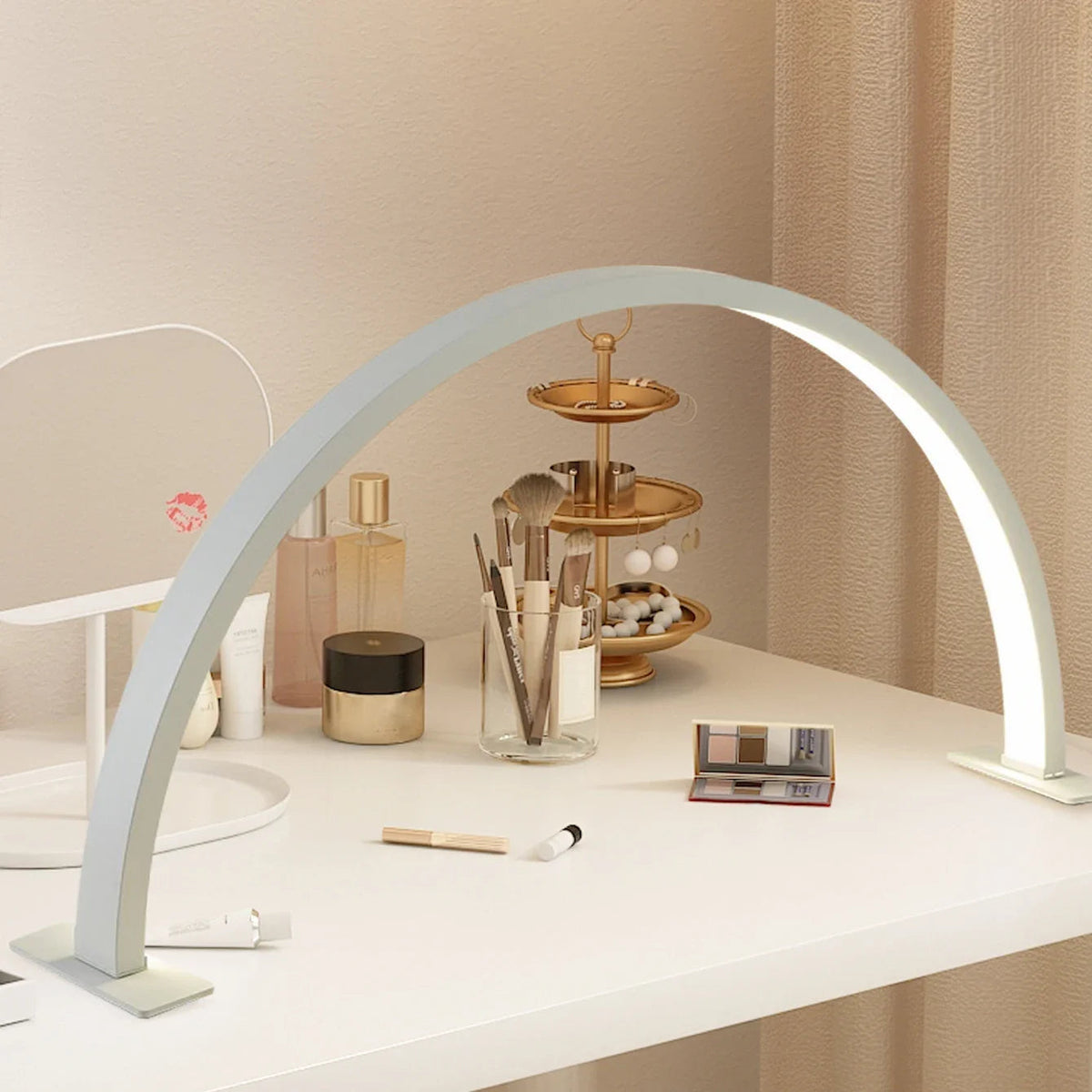 LUNAIL LED Nail Lamp | Half-Moon Design | USB | For Nail Studio & Home