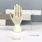 Zodiac Symbols Mystic Palmistry Hand Sculpture