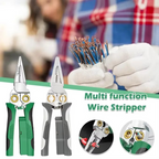 Multi-Tool Wire Stripper and Cutter for Electricians