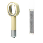 AquaGlow Beauty Filter Showerhead – High pressure, water-saving and purified showering – round handheld model