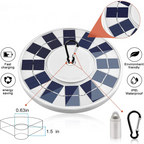 Elite Solar-Powered LED Flagpole & Outdoor Light