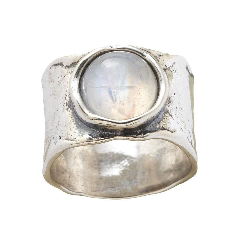 Enchanting Silver Moonstone Ring - Luna