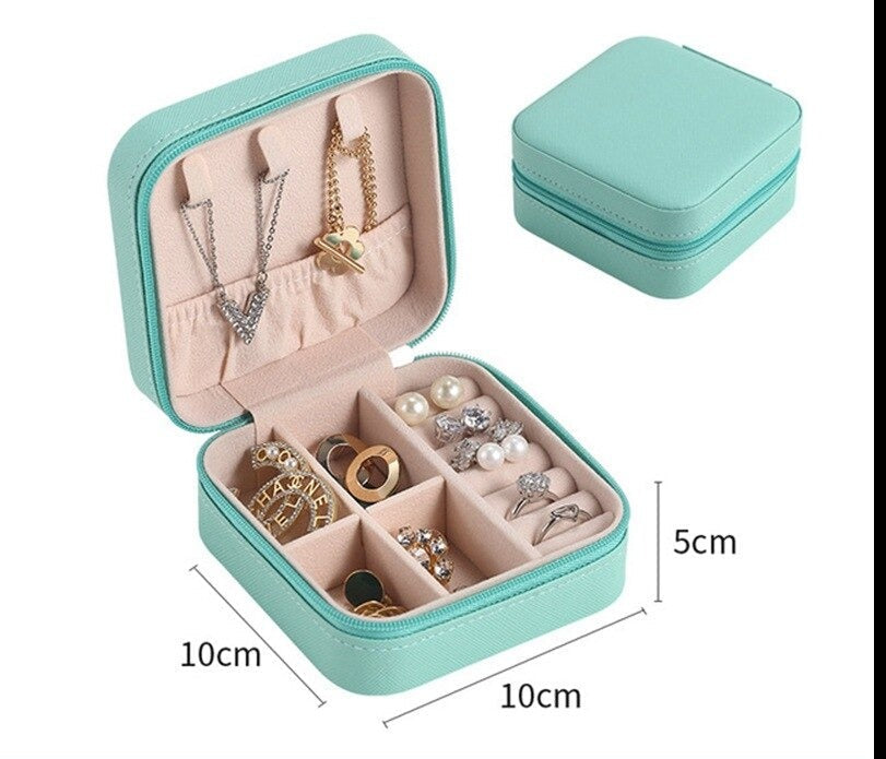 Luxury Portable Jewelry Box Organizer