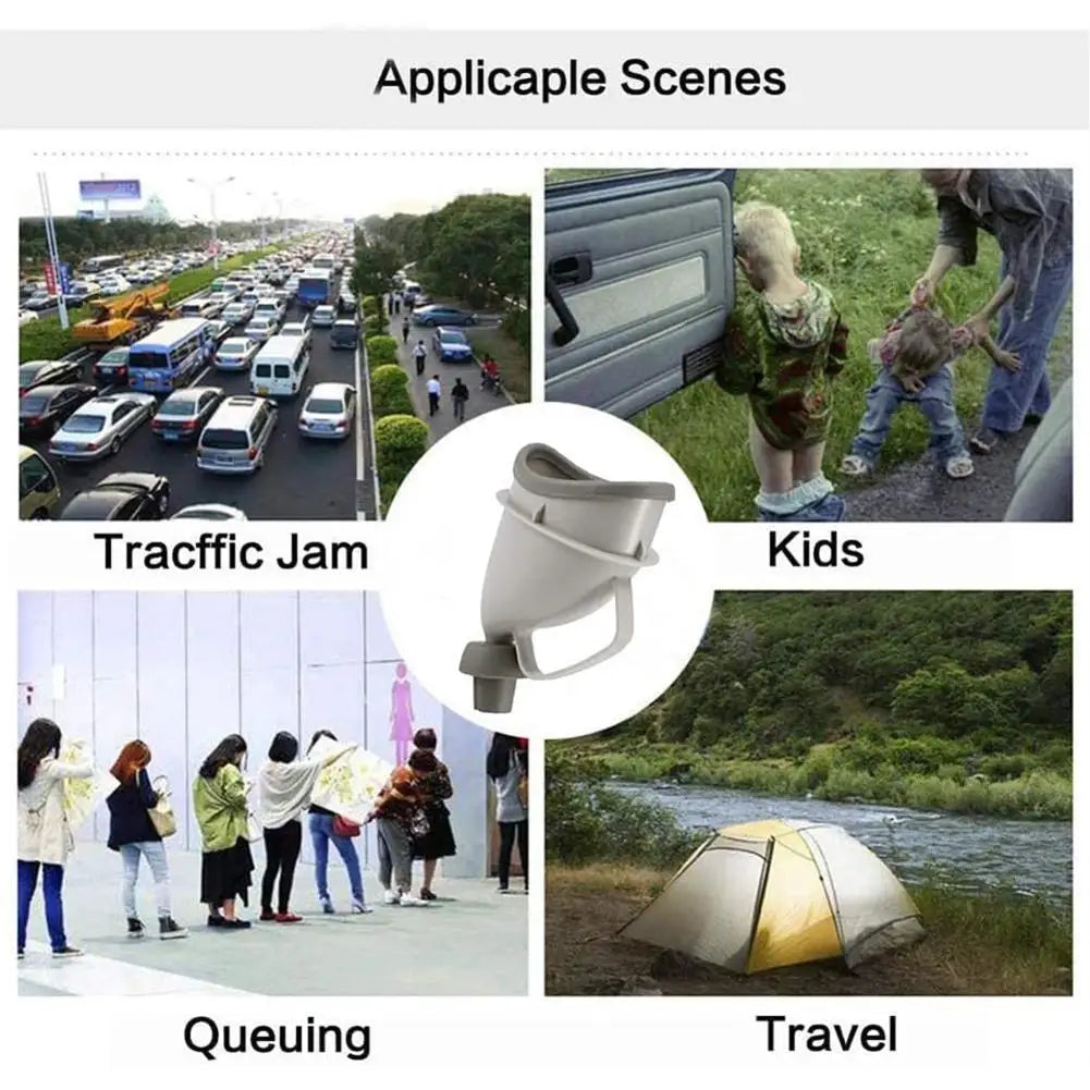 Portable Outdoor Urinal Aid