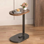 C Shaped Side Table Modern Compact and Lightweight Design