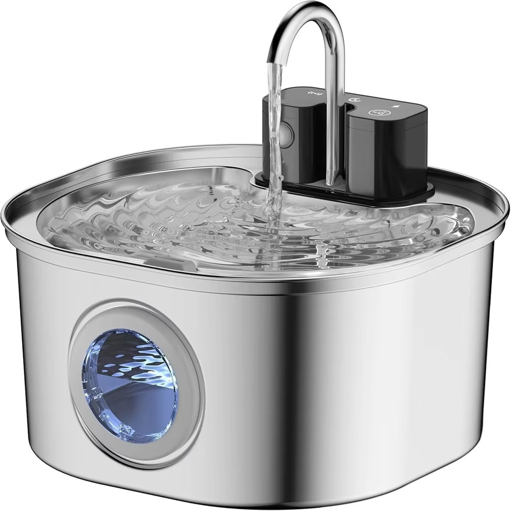 Large Capacity Automatic Pet Hydration Station with USB Charging and Smart Sensor