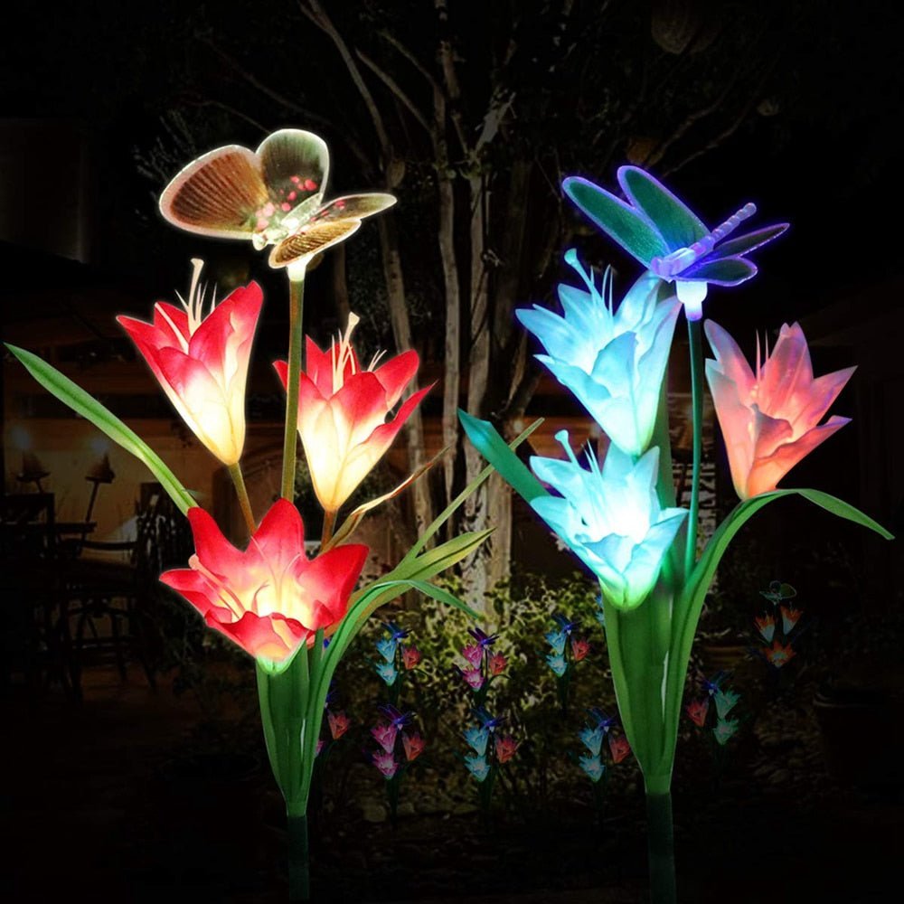 Soleil flower - Illuminate your garden - Magical atmosphere - Renewable energy