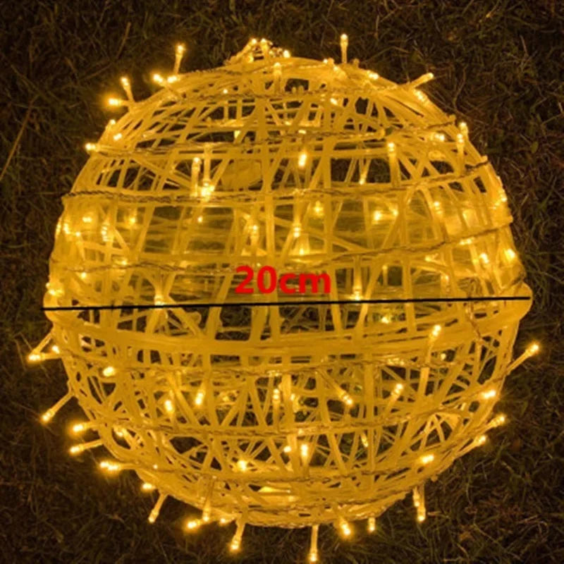 Sphere - Rattan Party Lighting