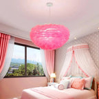 Scandinavian Feathers Pendant Lamp with Modern LED