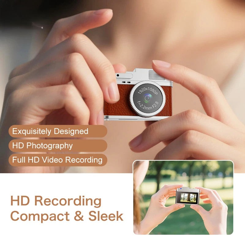Vintage Digital Camera Style Necklace