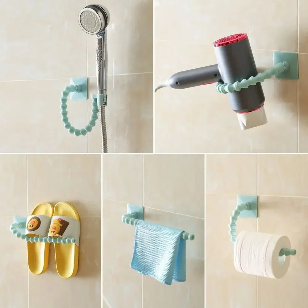 Stretchable Grab Multifunctional Wall Holder