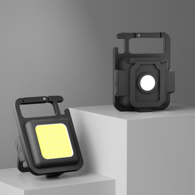 LED Flashlight on Keychain – Light Always at Hand
