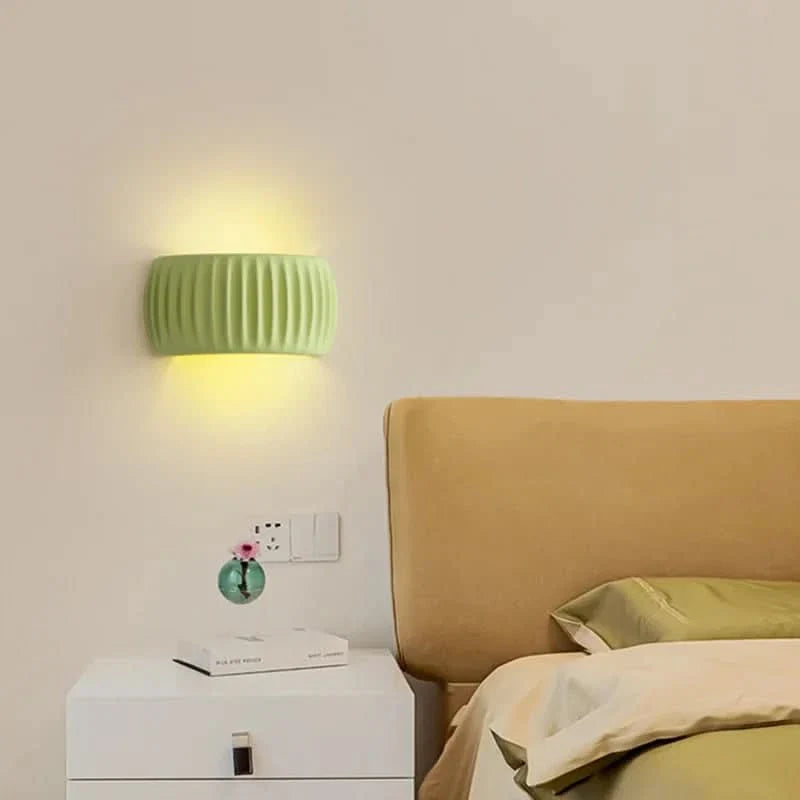 LumeResin Artistic Resin LED Wall Light