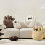 Fluffy Hand Cushions with Ring