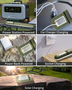 Inflatable Solar LED Camping Light