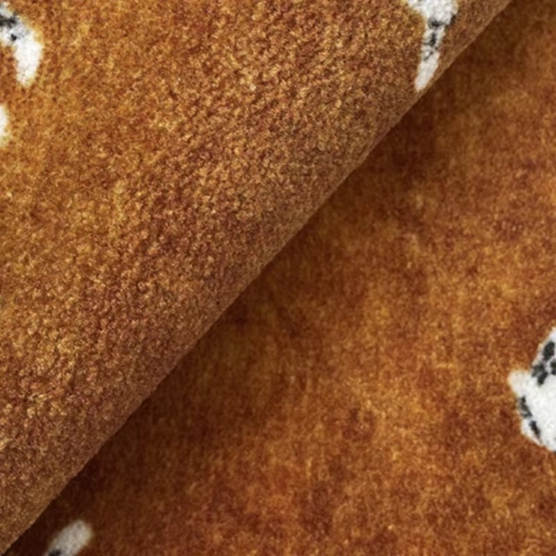 Plush Round Leopard Pattern Area Rug – Soft Thickened Floor Mat for Bedroom or Living Room