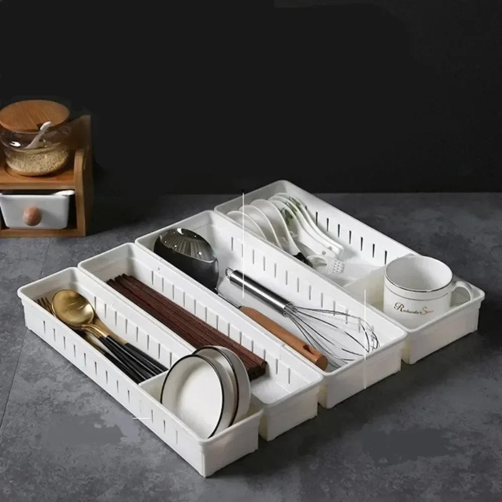 Sortiva Drawer Organizer | Flexible & Modular | For Kitchen, Bathroom & Office | 2 Sizes
