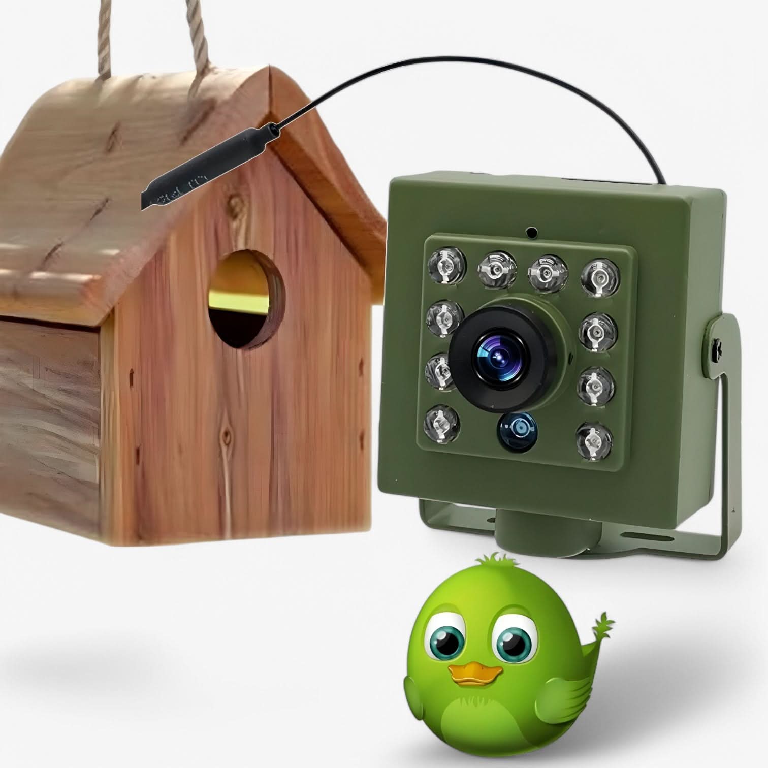 1080p HD & weatherproof for impressive birdwatching