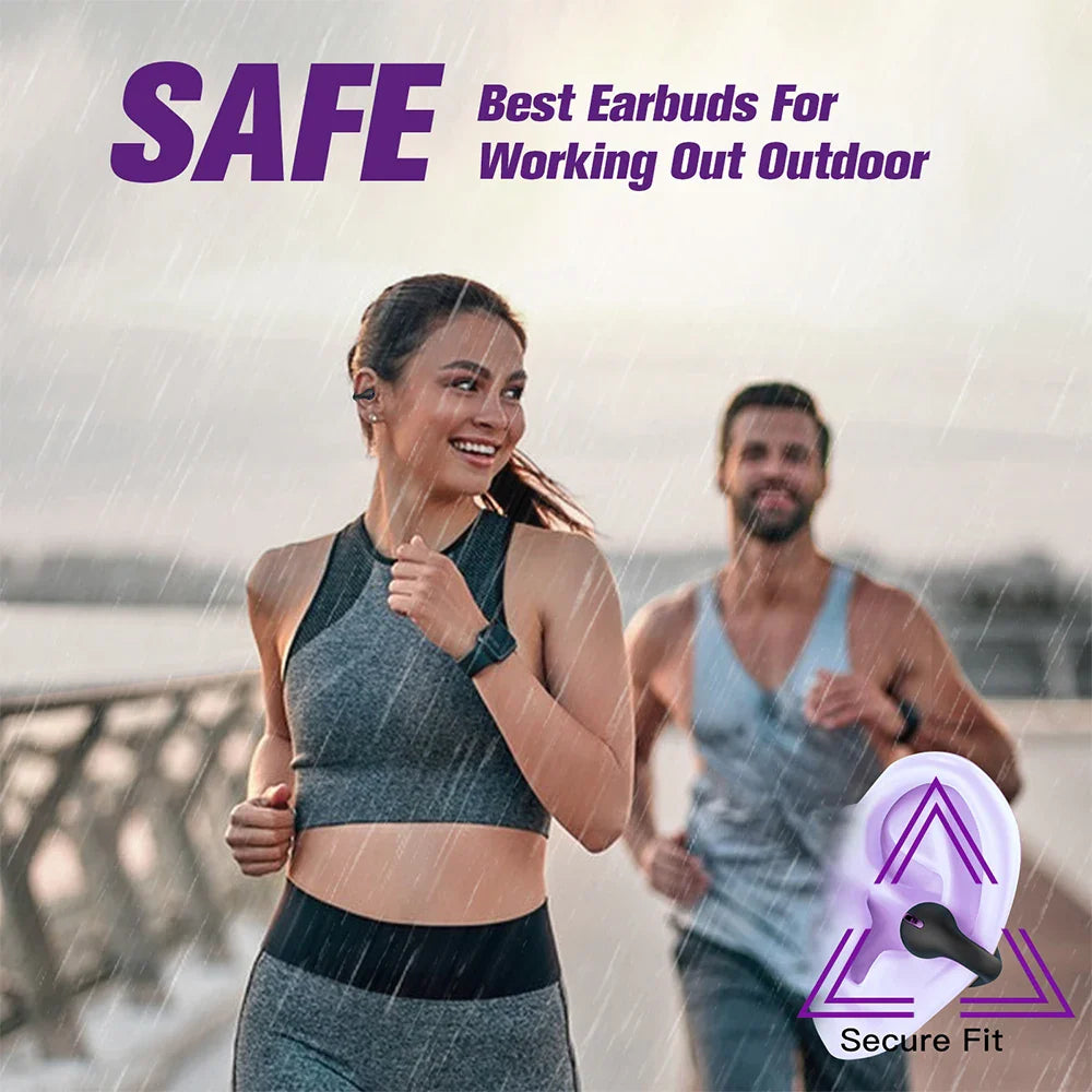 Bone Conduction Ear Clip Headphones