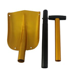 Telescopic Snow Shovel FrostoX | Aluminum | Adjustable 63–82 cm | Light & Durable