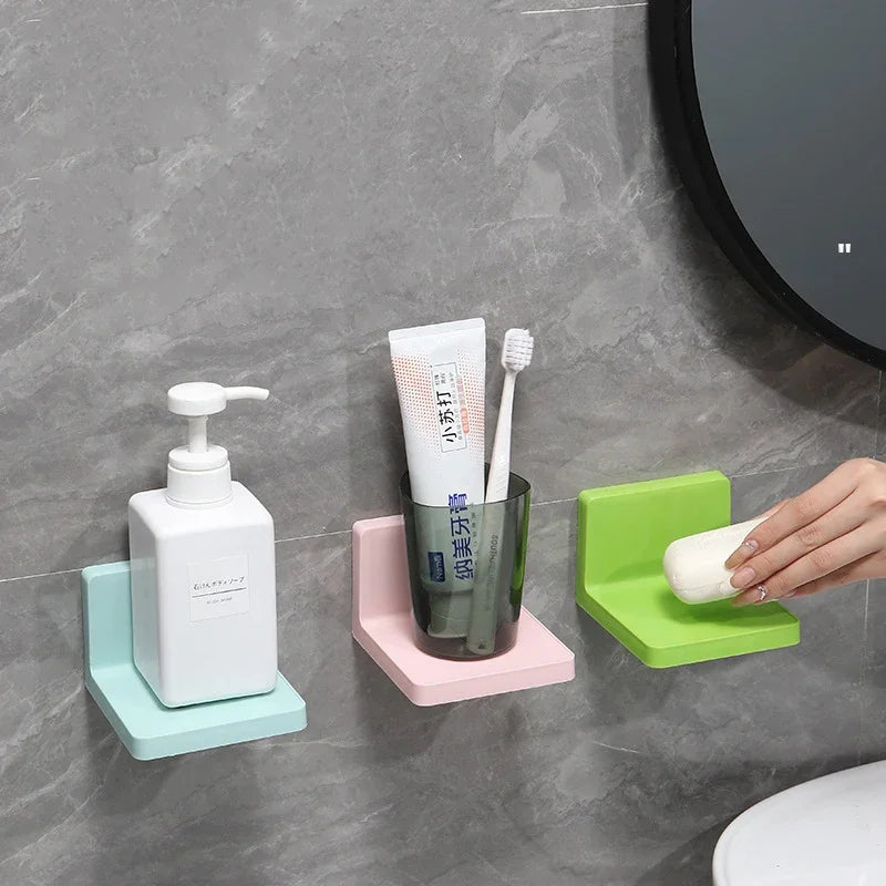 Wallify Adhesive Shelf | Self-adhesive & Residue-free | For Bathroom, Kitchen & Hallway | No Drilling