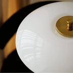 Retro Design Glass Table Lamp
