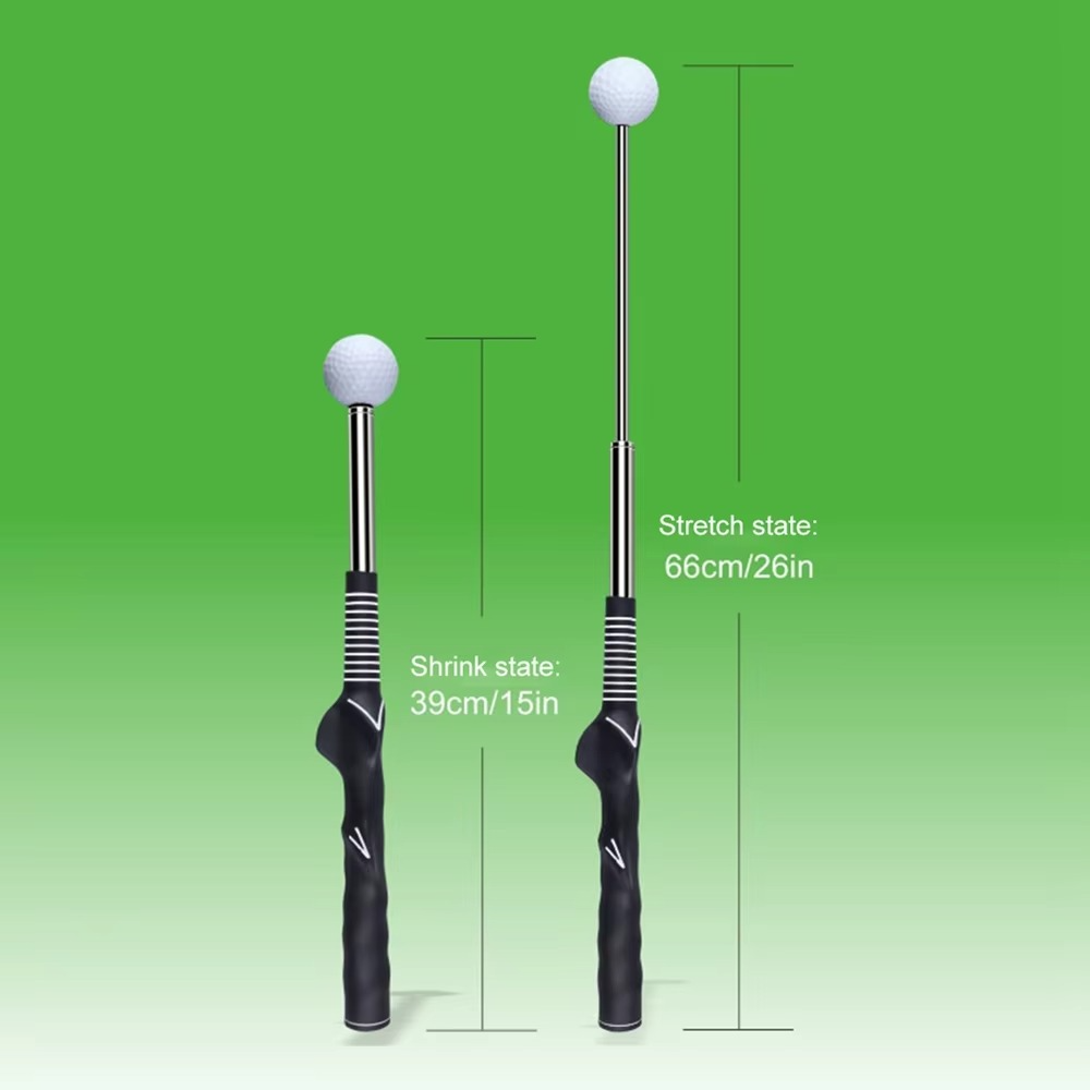Golf Swing Trainer with Click Feedback for Grip Strength and Swing Correction