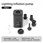 3 in 1 Electric Mini Wireless Air Compressor