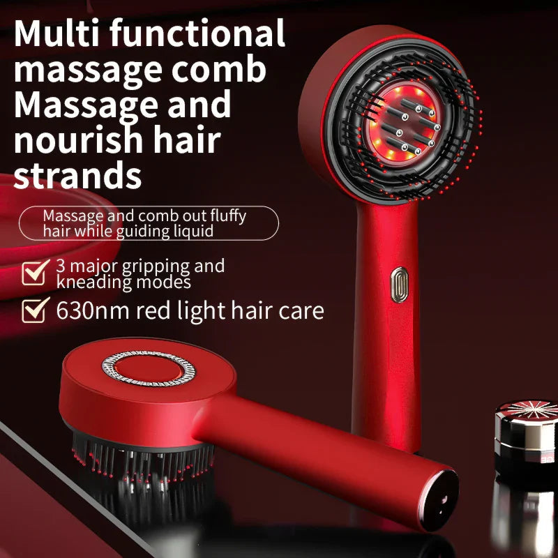 Portable Electric Scalp Massage Comb