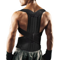 Adjustable Back Brace Posture Corrector for Men and Women, Lumbar and Shoulder Support for Better Alignment