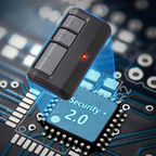 Universal Garage Door Remote Opener Compatible with 315MHz and 390MHz Systems