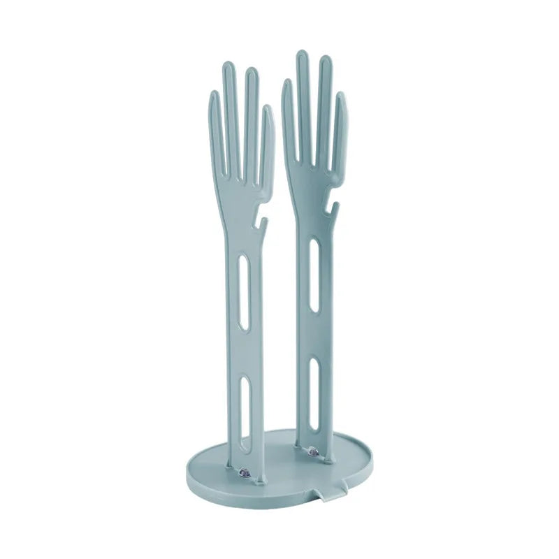 TROCKINO Drying rack for kitchen gloves | Glove holder & drying stand | Space-saving & hygienic | 34×16×13 cm