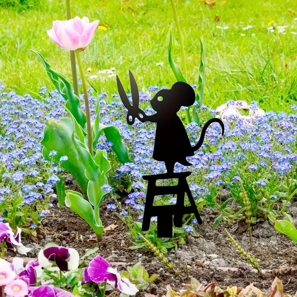GartaSign Metal Garden Sign | Weatherproof & With Ground Spike | Classic & Decorative