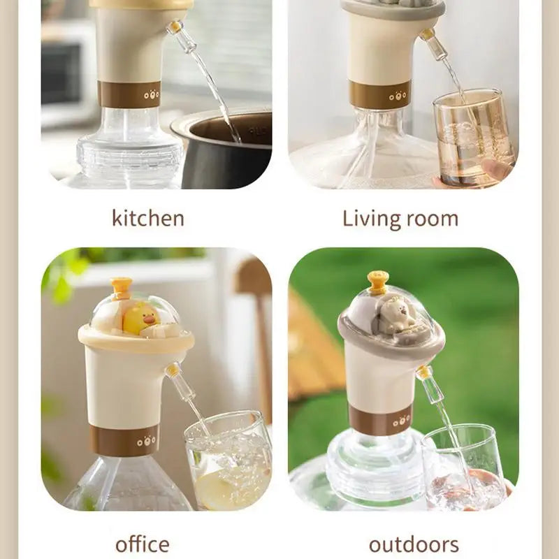 Cute Animals Quick Dispensing Automatic Drink Dispenser