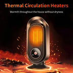 WarmBreeze Mini Heater – Portable 1000W Fan Heater for Desk and Room