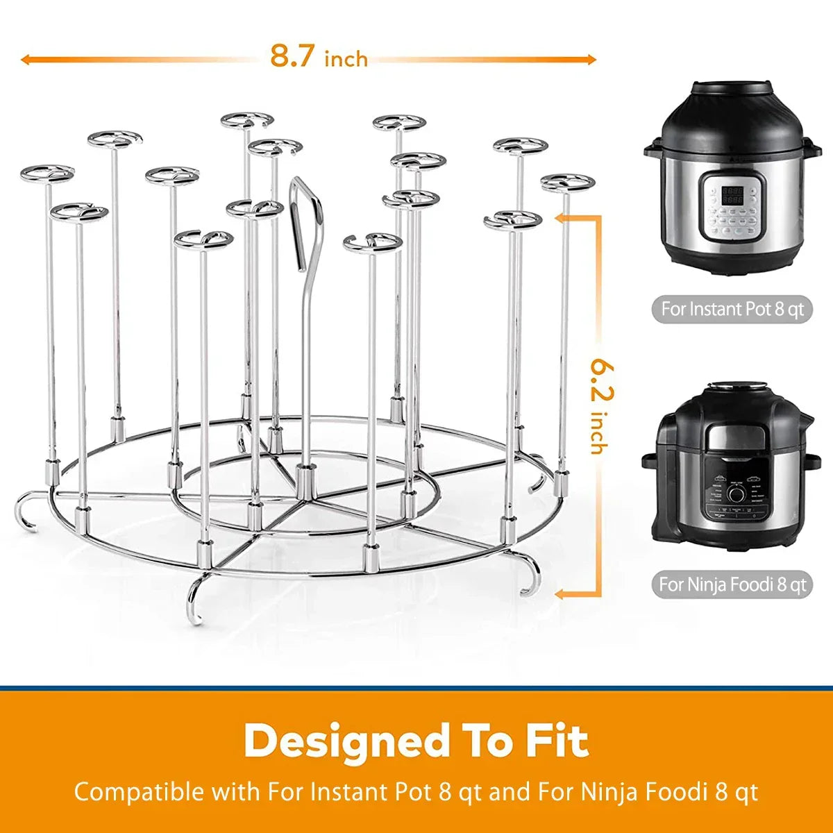 Air Fryer Vertical Kebab Maker Stand