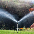 Automatic Rotating Garden Sprinkler with Retractable Tripod for the Garden
