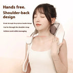 Shoulder & Neck Massager RelaxaShawl | 26W BLDC Kneading Massage with Heating Function | Wireless & Rechargeable