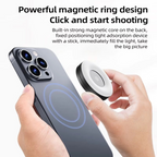 Mini Magnetic Selfie Ring Light - Pocket Clip-On LED Light