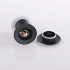 Drain screw with push-down popup – brass | 11 colors | With or without overflow