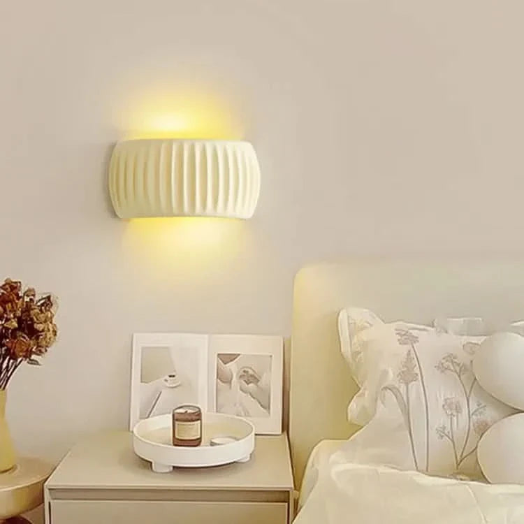LumeResin Artistic Resin LED Wall Light