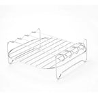 Grillvaro AllGrillPro BBQ Grill Set made of stainless steel | With skewers & holder | For grill, air fryer & steamer | Outdoor & kitchen