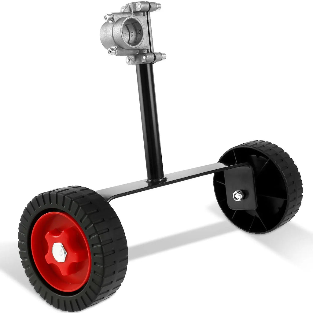 Universal Support Wheel TRIMNOVA EasyRoll | Height Adjustable | Back & Arm Friendly | For Lawnmowers & Brush Cutters