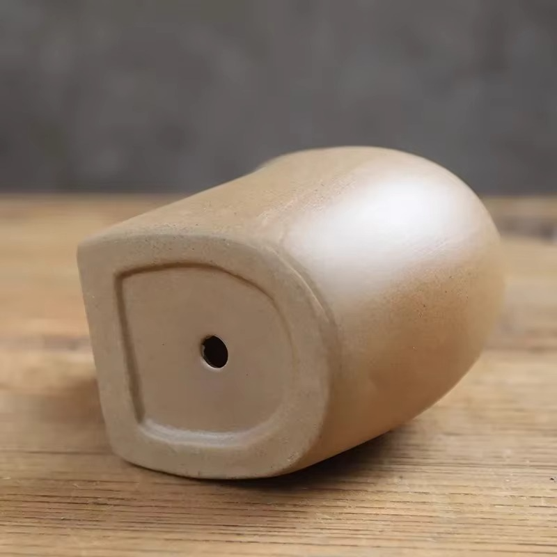 Handcrafted Animal Ceramic Succulent Pots, Small Breathable Desktop Planters