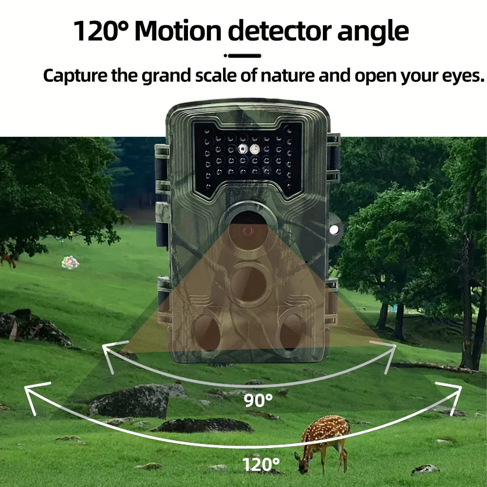 Hunting trail camera 36MP 1080P with night vision