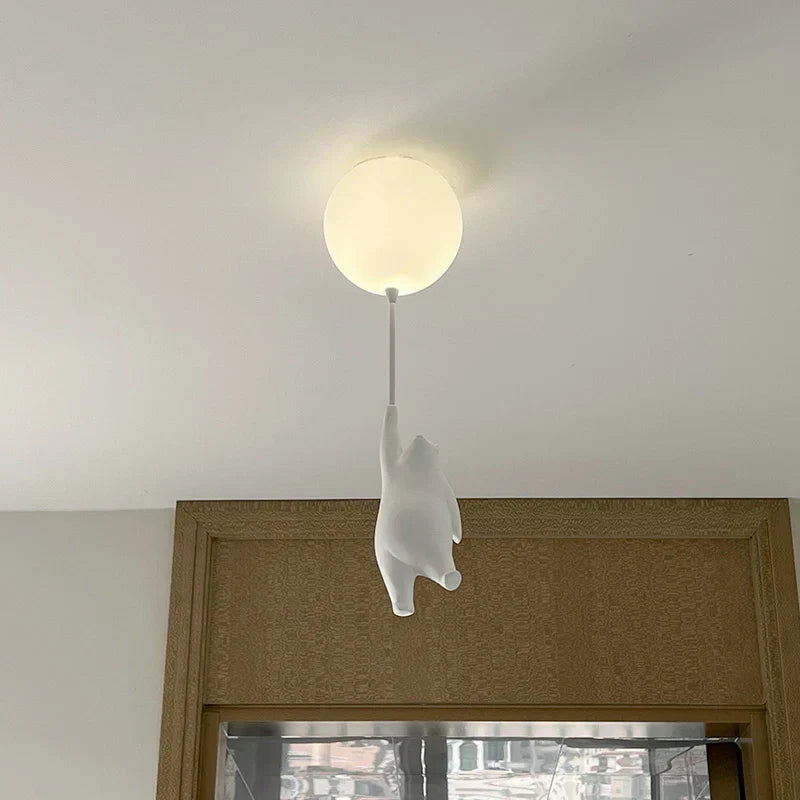 Hanging Bears Balloon Lamp