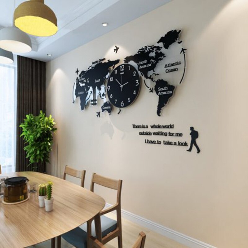 Acrylic 3D DIY Wall Clock